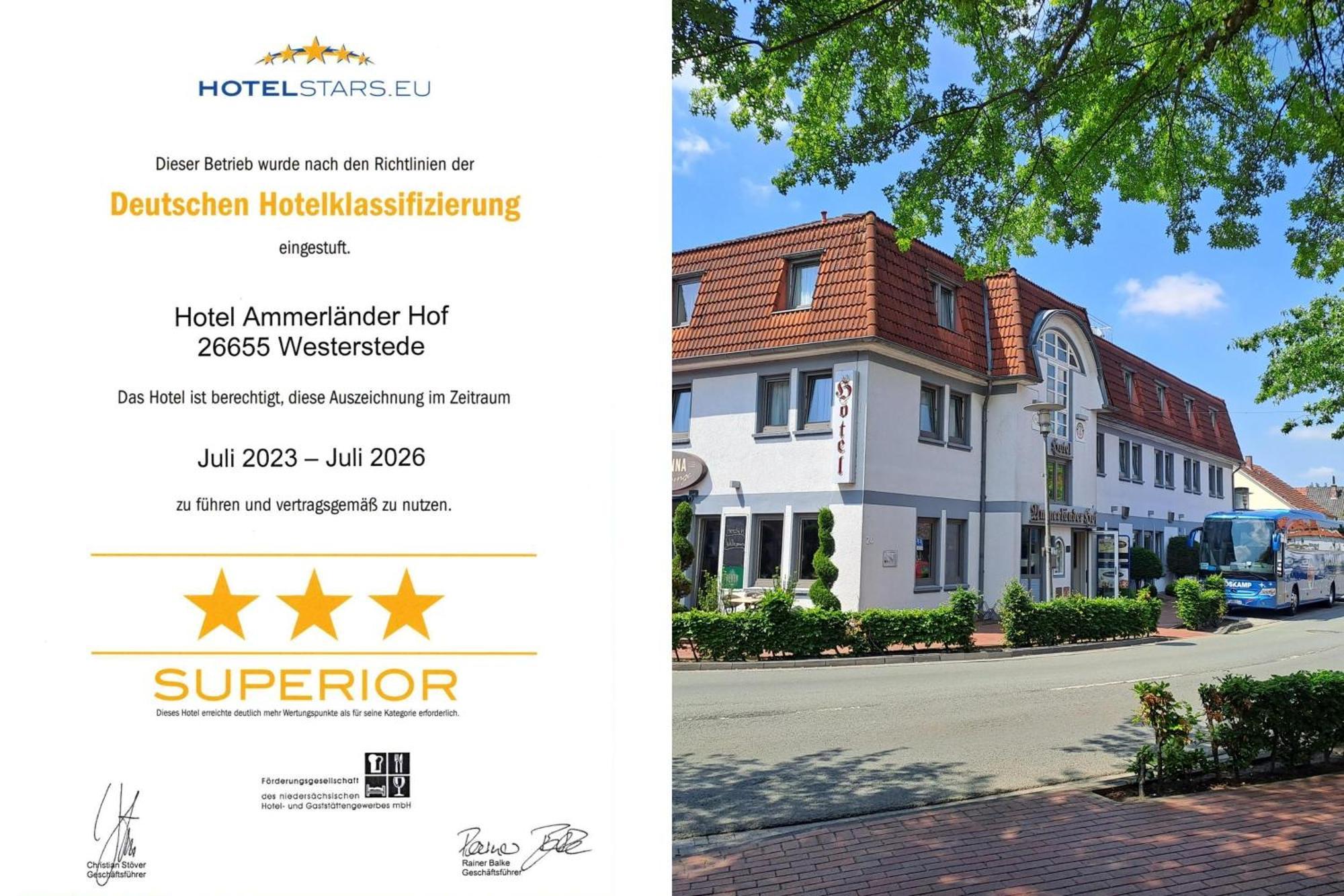 Hotel Ammerlaender Hof Westerstede Exterior photo